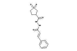 N'-cinnamoyl-1,1-diketo-thiolane-3-carbohydrazide