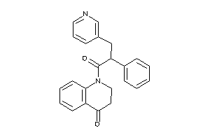 Image of 1-[2-phenyl-3-(3-pyridyl)propanoyl]-2,3-dihydroquinolin-4-one