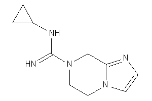 N-cyclopropyl-6,8-dihydro-5H-imidazo[1,2-a]pyrazine-7-carboxamidine