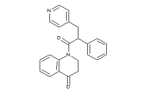 1-[2-phenyl-3-(4-pyridyl)propanoyl]-2,3-dihydroquinolin-4-one