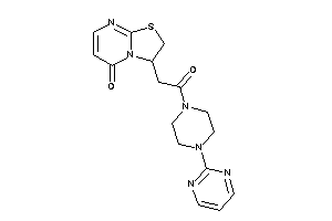 3-[2-keto-2-[4-(2-pyrimidyl)piperazino]ethyl]-2,3-dihydrothiazolo[3,2-a]pyrimidin-5-one