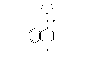Image of 1-cyclopentylsulfonyl-2,3-dihydroquinolin-4-one
