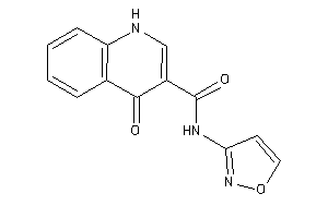 N-isoxazol-3-yl-4-keto-1H-quinoline-3-carboxamide