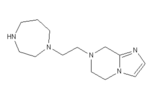 7-[2-(1,4-diazepan-1-yl)ethyl]-6,8-dihydro-5H-imidazo[1,2-a]pyrazine