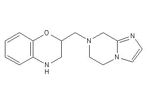 2-(6,8-dihydro-5H-imidazo[1,2-a]pyrazin-7-ylmethyl)-3,4-dihydro-2H-1,4-benzoxazine