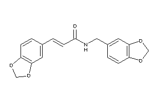 3-(1,3-benzodioxol-5-yl)-N-piperonyl-acrylamide