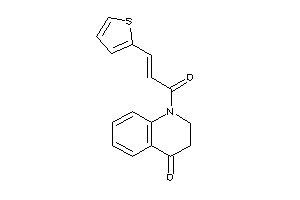 Image of 1-[3-(2-thienyl)acryloyl]-2,3-dihydroquinolin-4-one
