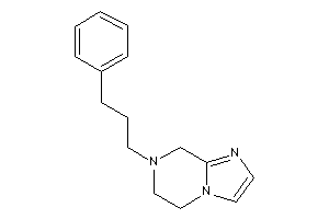 7-(3-phenylpropyl)-6,8-dihydro-5H-imidazo[1,2-a]pyrazine