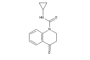 Image of N-cyclopropyl-4-keto-2,3-dihydroquinoline-1-carboxamide