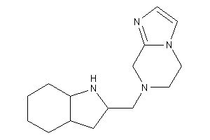 7-(2,3,3a,4,5,6,7,7a-octahydro-1H-indol-2-ylmethyl)-6,8-dihydro-5H-imidazo[1,2-a]pyrazine