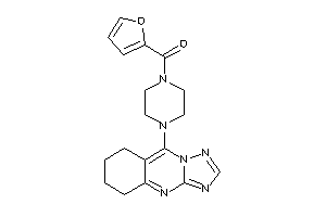 2-furyl-[4-(5,6,7,8-tetrahydro-[1,2,4]triazolo[5,1-b]quinazolin-9-yl)piperazino]methanone