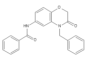 N-(4-benzyl-3-keto-1,4-benzoxazin-6-yl)benzamide