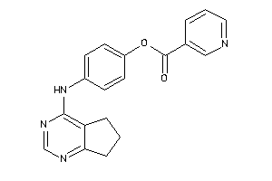 Nicotin [4-(6,7-dihydro-5H-cyclopenta[d]pyrimidin-4-ylamino)phenyl] Ester
