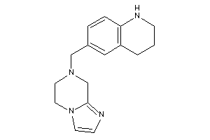 6-(6,8-dihydro-5H-imidazo[1,2-a]pyrazin-7-ylmethyl)-1,2,3,4-tetrahydroquinoline