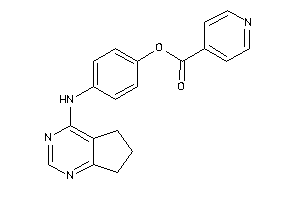 Isonicotin [4-(6,7-dihydro-5H-cyclopenta[d]pyrimidin-4-ylamino)phenyl] Ester