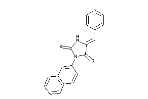 3-(2-naphthyl)-5-(4-pyridylmethylene)-2-thioxo-4-imidazolidinone