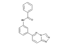 N-[3-([1,2,4]triazolo[3,4-f]pyridazin-6-yl)phenyl]benzamide