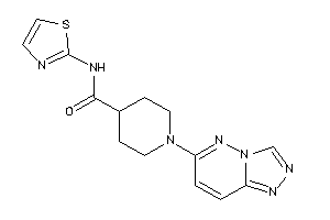 Image of N-thiazol-2-yl-1-([1,2,4]triazolo[3,4-f]pyridazin-6-yl)isonipecotamide