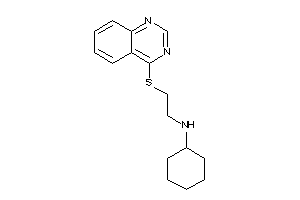 Cyclohexyl-[2-(quinazolin-4-ylthio)ethyl]amine