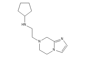 Cyclopentyl-[2-(6,8-dihydro-5H-imidazo[1,2-a]pyrazin-7-yl)ethyl]amine