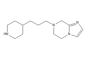 7-[3-(4-piperidyl)propyl]-6,8-dihydro-5H-imidazo[1,2-a]pyrazine