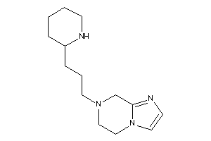 7-[3-(2-piperidyl)propyl]-6,8-dihydro-5H-imidazo[1,2-a]pyrazine