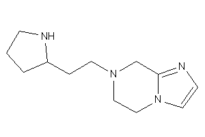 7-(2-pyrrolidin-2-ylethyl)-6,8-dihydro-5H-imidazo[1,2-a]pyrazine