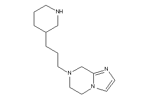 7-[3-(3-piperidyl)propyl]-6,8-dihydro-5H-imidazo[1,2-a]pyrazine