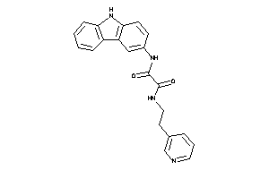 N'-(9H-carbazol-3-yl)-N-[2-(3-pyridyl)ethyl]oxamide