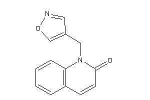 1-(isoxazol-4-ylmethyl)carbostyril