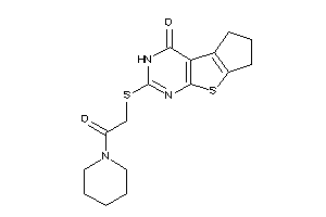 [(2-keto-2-piperidino-ethyl)thio]BLAHone