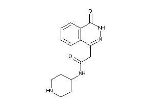 2-(4-keto-3H-phthalazin-1-yl)-N-(4-piperidyl)acetamide