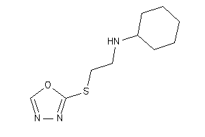 Cyclohexyl-[2-(1,3,4-oxadiazol-2-ylthio)ethyl]amine