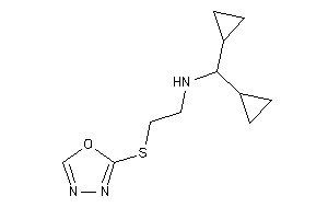 Dicyclopropylmethyl-[2-(1,3,4-oxadiazol-2-ylthio)ethyl]amine