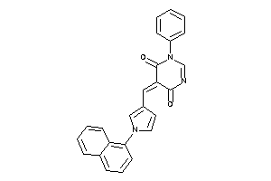 5-[[1-(1-naphthyl)pyrrol-3-yl]methylene]-1-phenyl-pyrimidine-4,6-quinone