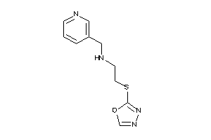 2-(1,3,4-oxadiazol-2-ylthio)ethyl-(3-pyridylmethyl)amine