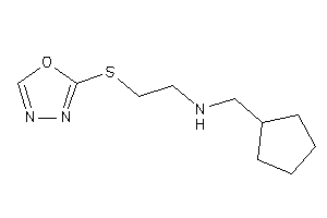 Cyclopentylmethyl-[2-(1,3,4-oxadiazol-2-ylthio)ethyl]amine