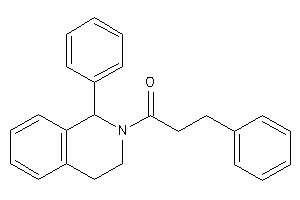 3-phenyl-1-(1-phenyl-3,4-dihydro-1H-isoquinolin-2-yl)propan-1-one