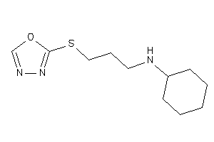 Cyclohexyl-[3-(1,3,4-oxadiazol-2-ylthio)propyl]amine