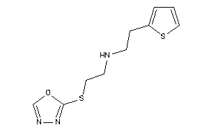 2-(1,3,4-oxadiazol-2-ylthio)ethyl-[2-(2-thienyl)ethyl]amine