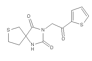3-[2-keto-2-(2-thienyl)ethyl]-7-thia-1,3-diazaspiro[4.4]nonane-2,4-quinone