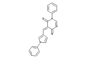 1-phenyl-5-[(1-phenylpyrrol-3-yl)methylene]pyrimidine-4,6-quinone