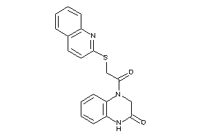 4-[2-(2-quinolylthio)acetyl]-1,3-dihydroquinoxalin-2-one