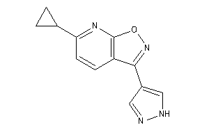 Image of 6-cyclopropyl-3-(1H-pyrazol-4-yl)isoxazolo[5,4-b]pyridine