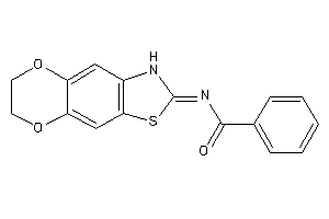 N-(6,7-dihydro-3H-[1,4]dioxino[2,3-f][1,3]benzothiazol-2-ylidene)benzamide