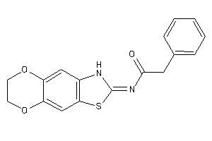 N-(6,7-dihydro-3H-[1,4]dioxino[2,3-f][1,3]benzothiazol-2-ylidene)-2-phenyl-acetamide