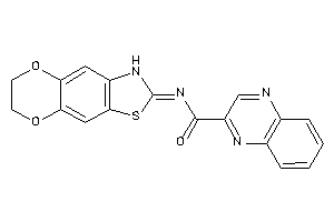 N-(6,7-dihydro-3H-[1,4]dioxino[2,3-f][1,3]benzothiazol-2-ylidene)quinoxaline-2-carboxamide