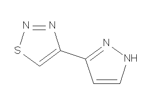 4-(1H-pyrazol-3-yl)thiadiazole