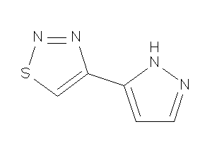 4-(1H-pyrazol-5-yl)thiadiazole