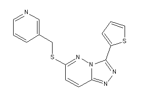 6-(3-pyridylmethylthio)-3-(2-thienyl)-[1,2,4]triazolo[3,4-f]pyridazine